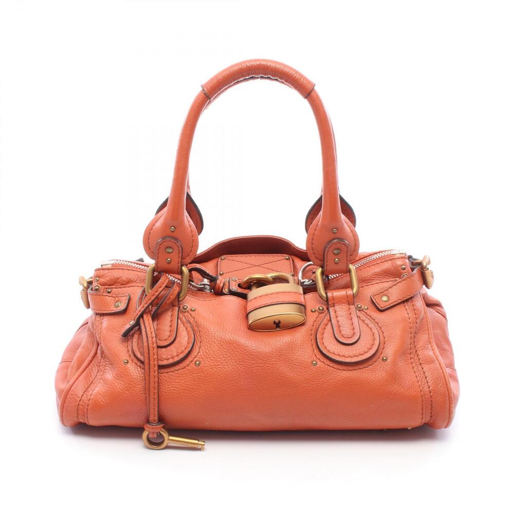 Chloe Paddington Handbag Leather Brown